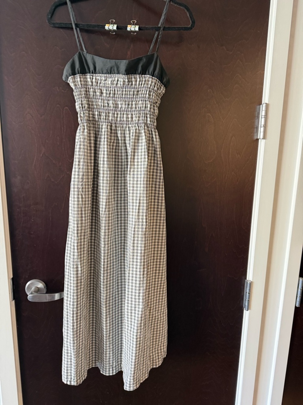 Rails Gingham Midi Dress
